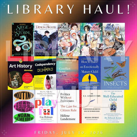 Library Haul Library Haul